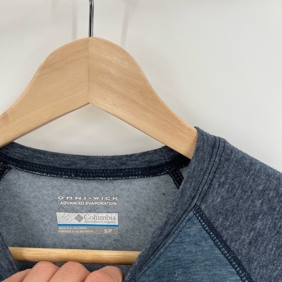 Columbia Omni Wick Mens Long Sleeve Tee Shirt Size SP - Picture 4 of 4